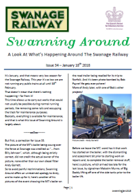 Swanning Around - Issue 34 - January 2018