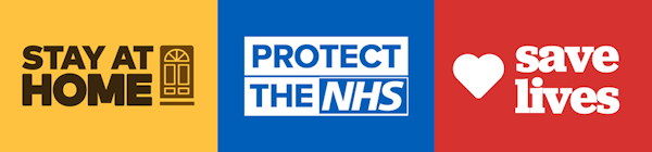 Stay at home - Protect the NHS - Save Lives