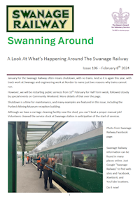 Swanning Around - Issue 106 - 8th February 2024